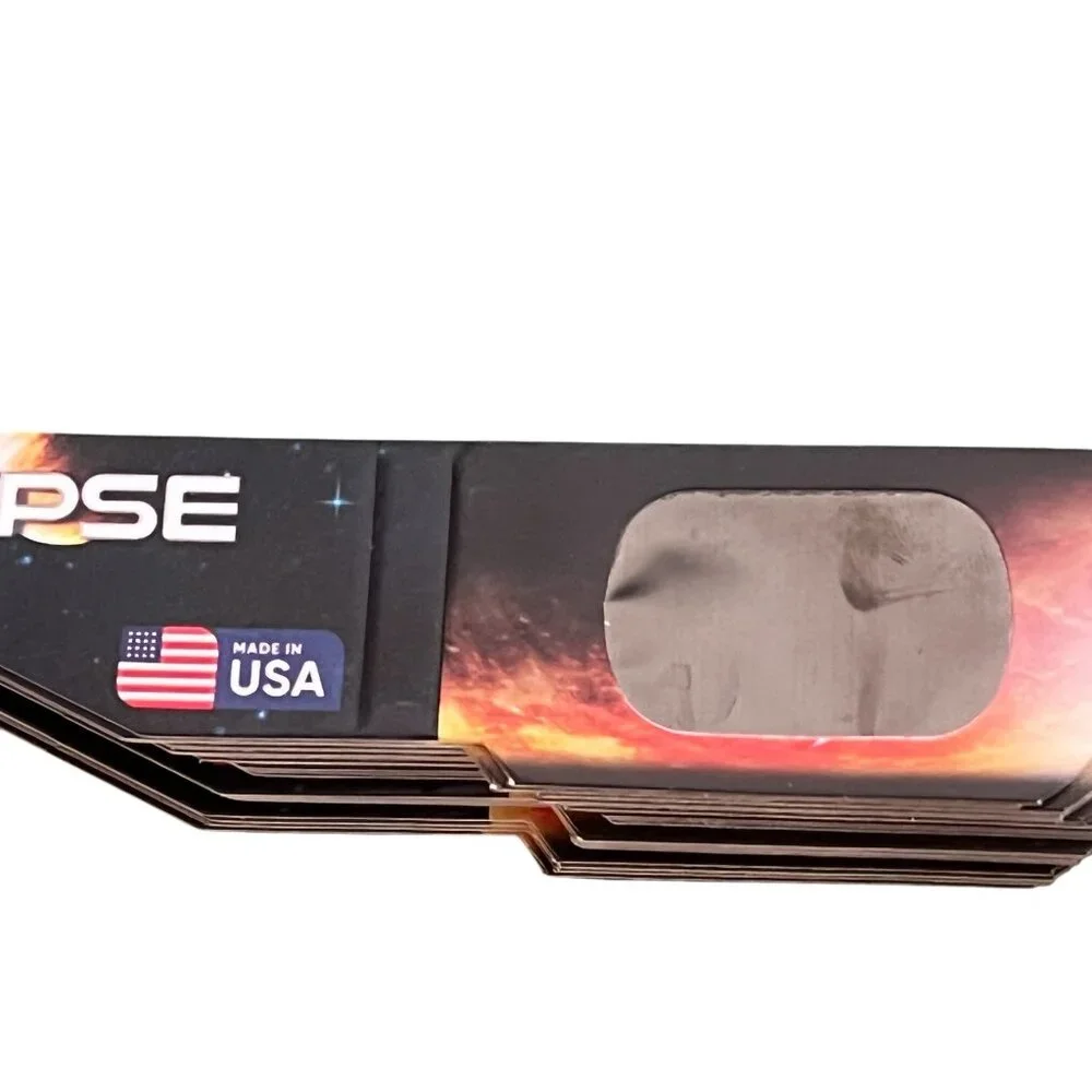 Solar Eclipse Glasses 45 Pack AAA Eclipse April 8, 2024 Made In The USA Viewing